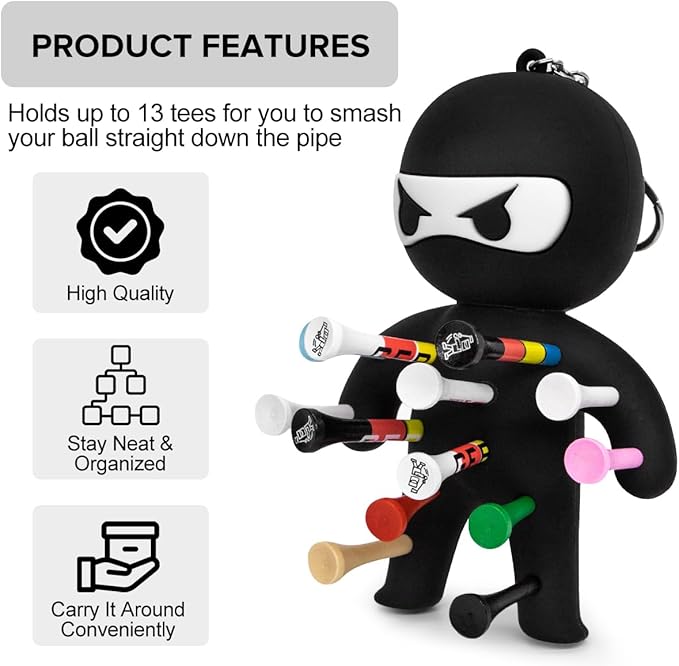 Ninja Charms product features graphic