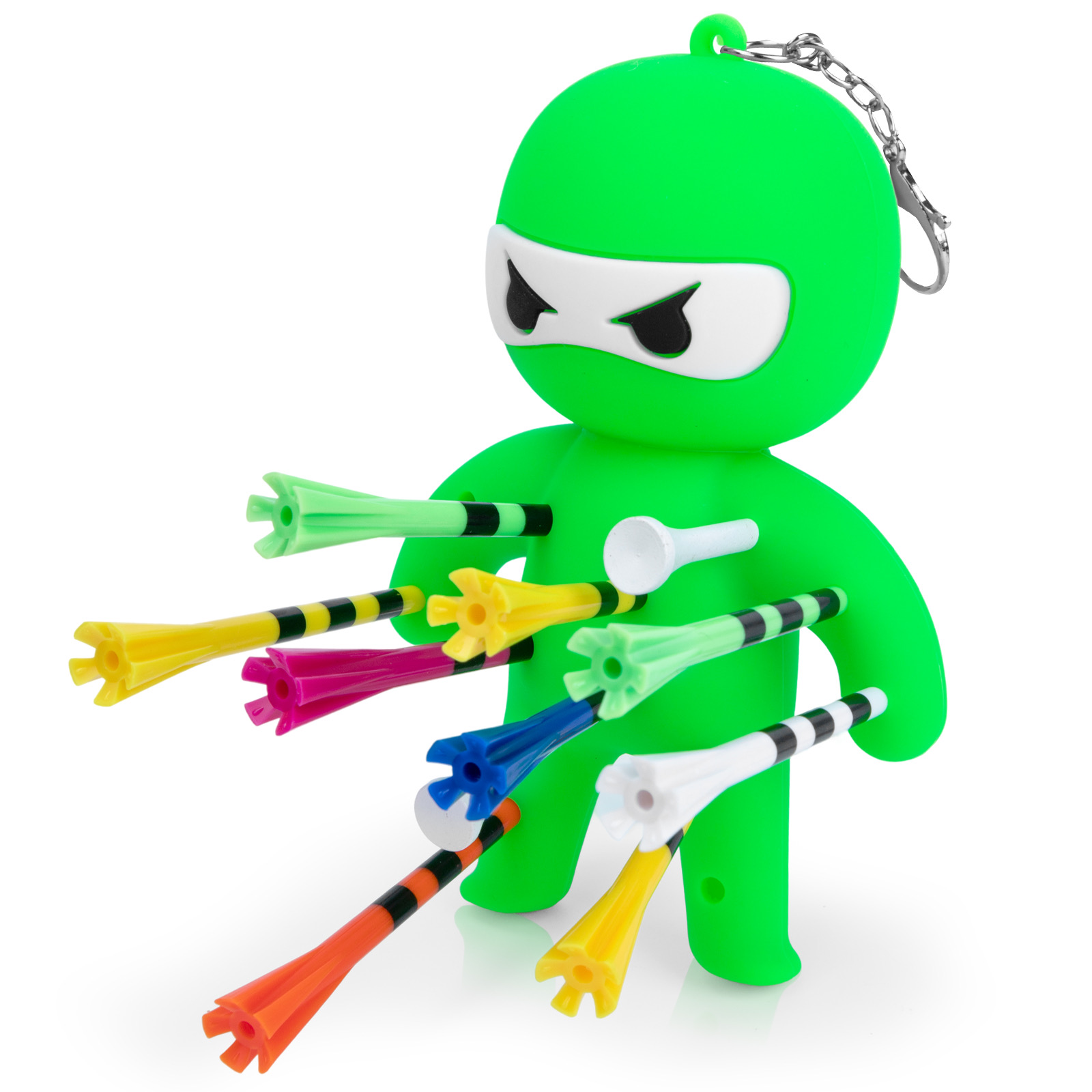 Electric Green Ninja Charms